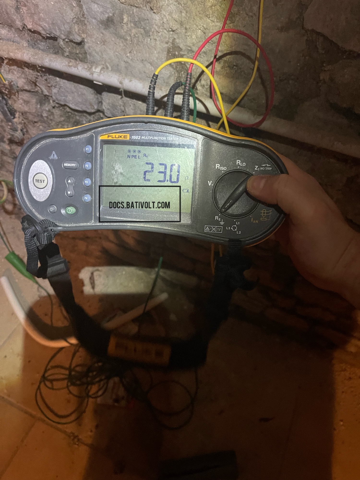 Résultat Conforme - 23 ohms